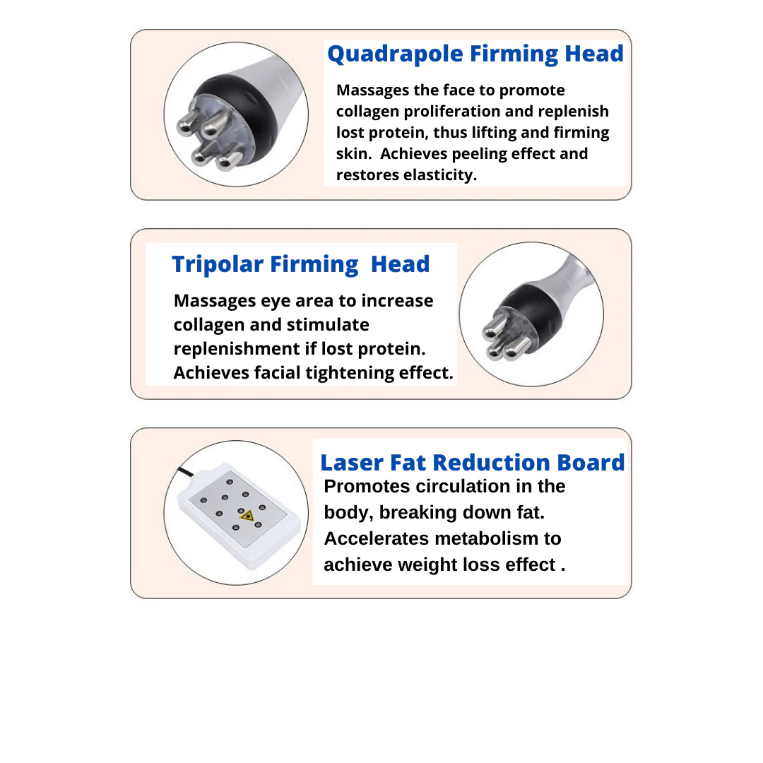 Adonis™ 6 in 1 Cavitation Machine Standard 40KHz - Image 5